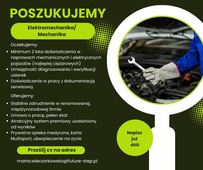 Zatrudnię mechaników