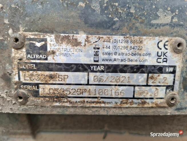 Zagęszczarka ubijarka jednokierunkowa Belle 2021r