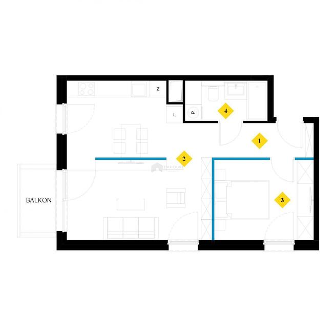 Mieszkanie Gąski gm. Mielno