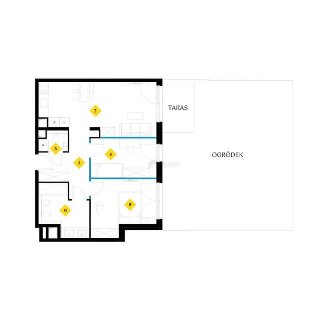 Mieszkanie Gąski gm. Mielno