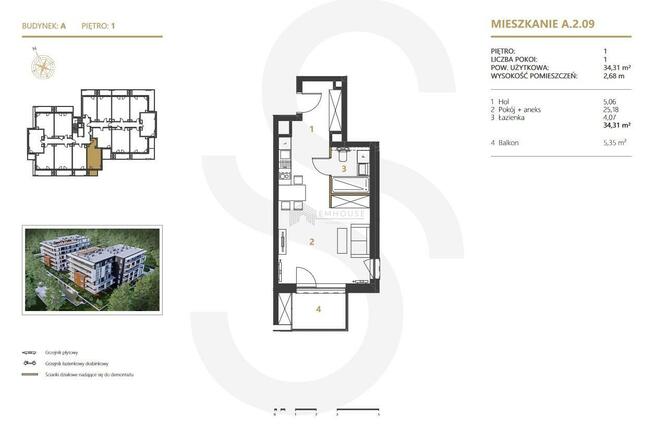 Mieszkanie Międzyzdroje, Gryfa Pomorskiego