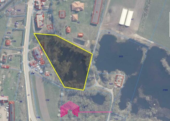 Działka budowlana Borkowice gm. Będzino