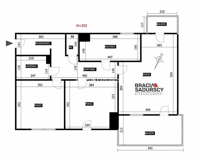 Mieszkanie Kraków Dębniki, Ruczaj, Pychowicka