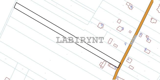 Jamno, ul. Rodzinna, 3810m2, budowlano-rolna