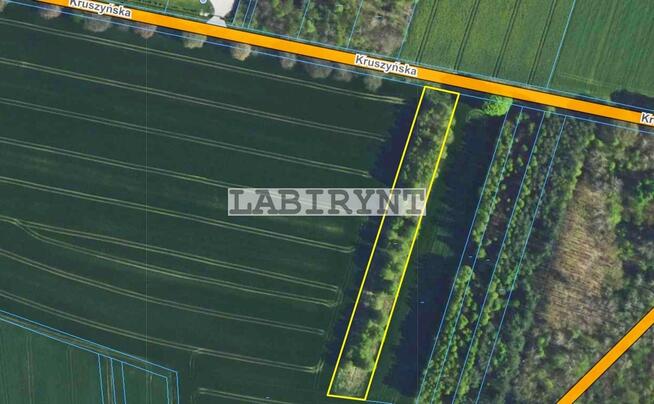 Jamno, ul. Kruszyńska, 2860m2, budowlano-rolna