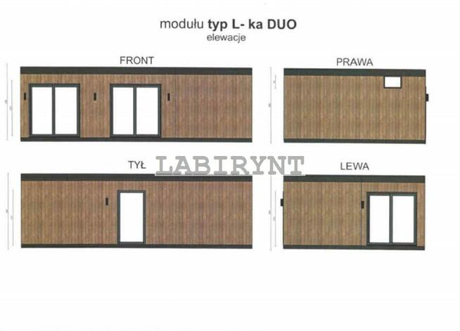 Rzerzęczyce, dom modułowy 2025r. na działce 858m2