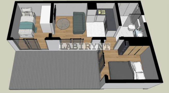 Rzerzęczyce, dom modułowy 2025r. na działce 858m2