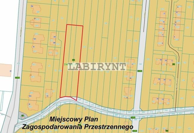 Parkitka, Krynicka, 3578m2, szerokość 28m lub 39m