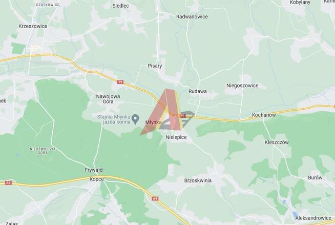 Działka rolna Młynka gm. Zabierzów, Młynka