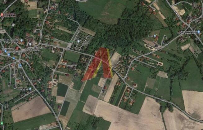 Działka budowlana Bolechowice gm. Zabierzów, Spokojna