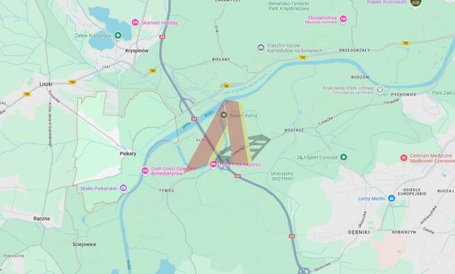 Działka budowlana Piekary gm. Liszki, Liszki