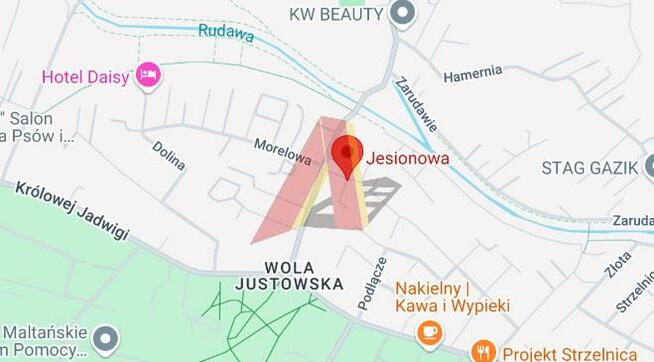 Działka budowlana Kraków Krowodrza, Wola Justowska, Jesionowa
