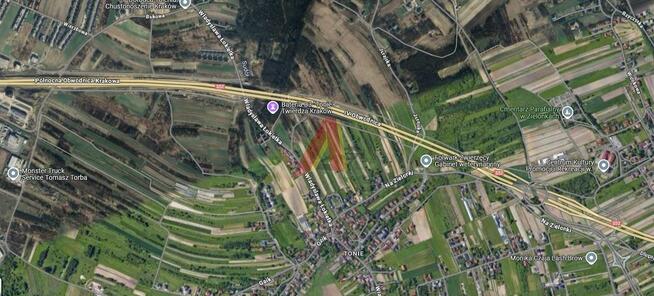 Działka budowlana Kraków Krowodrza, Tonie, Na Zielonki