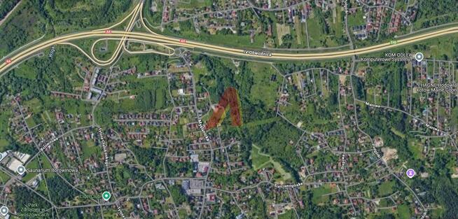 Działka usługowa Kraków Podgórze, Swoszowice, Siarczanogórska