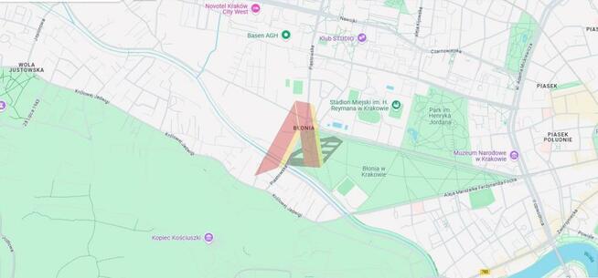 Działka budowlana Kraków Krowodrza, Krowodrza, Królowej Jadwigi