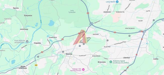 Działka usługowa Skawina, Skawina