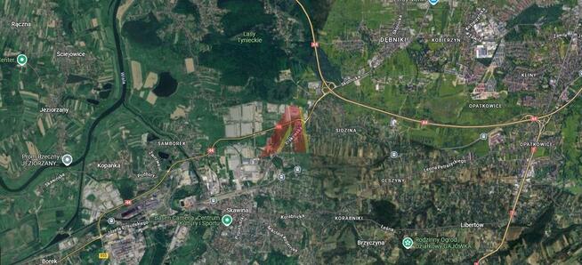 Działka usługowa Skawina, Skawina