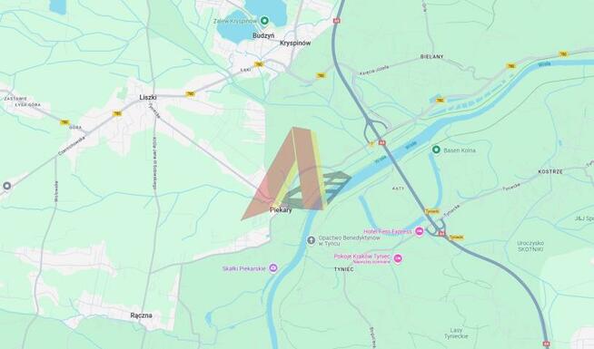 Działka budowlana Rączna gm. Liszki, Rączna