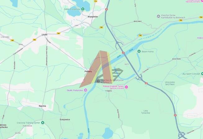 Działka budowlana Rączna gm. Liszki, Rączna