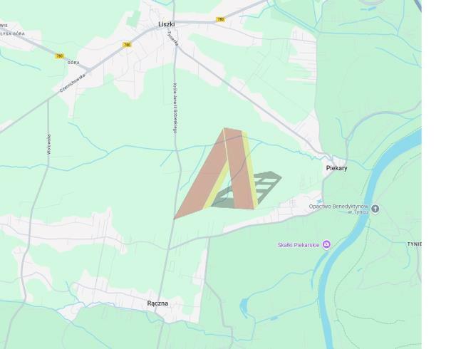 Działka budowlana Rączna gm. Liszki, Rączna