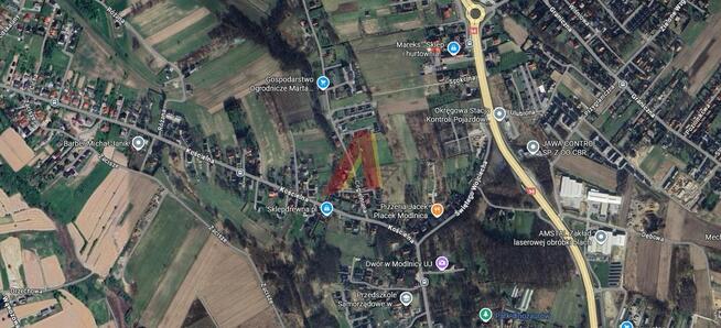 Działka rolna Modlnica gm. Wielka Wieś, Kościelna