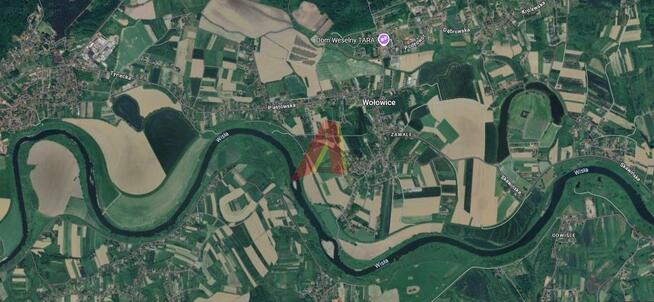 Działka budowlana Wołowice gm. Czernichów, Nadwiślańska