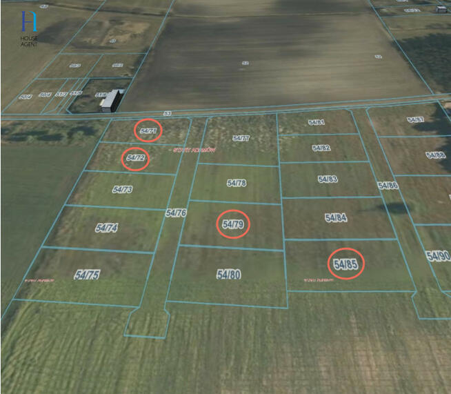 Działka budowlana Stary Adamów gm. Aleksandrów Łódzki, Działkowa