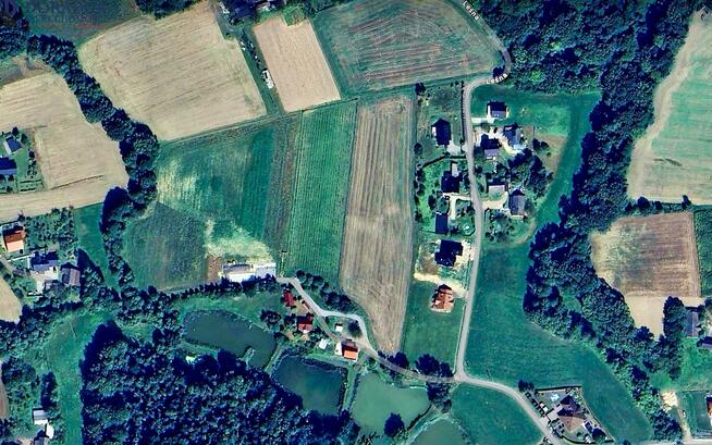 Działka rolno-budowlana Tomice, Podlesie