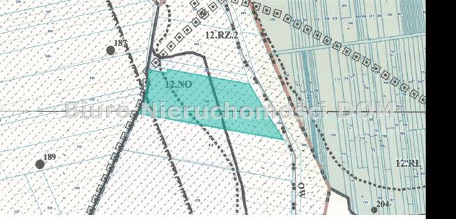 Działka Łochynia gm. Mykanów