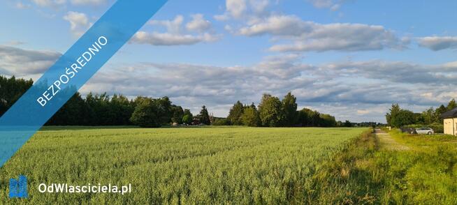 DZIAŁKA NA GRANICY ŁODZI Z POZWOLENIEM NA BUDOWĘ