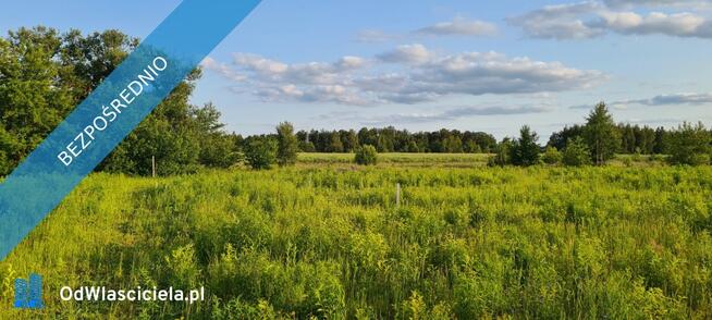 DZIAŁKA NA GRANICY ŁODZI Z POZWOLENIEM NA BUDOWĘ