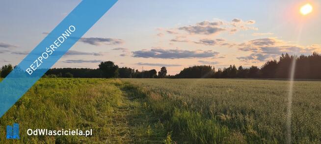 DZIAŁKA NA GRANICY ŁODZI Z POZWOLENIEM NA BUDOWĘ