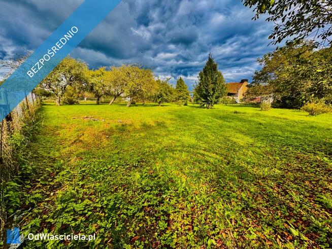 Działka 5400 m² w Drygałach z domem i zabudowaniami