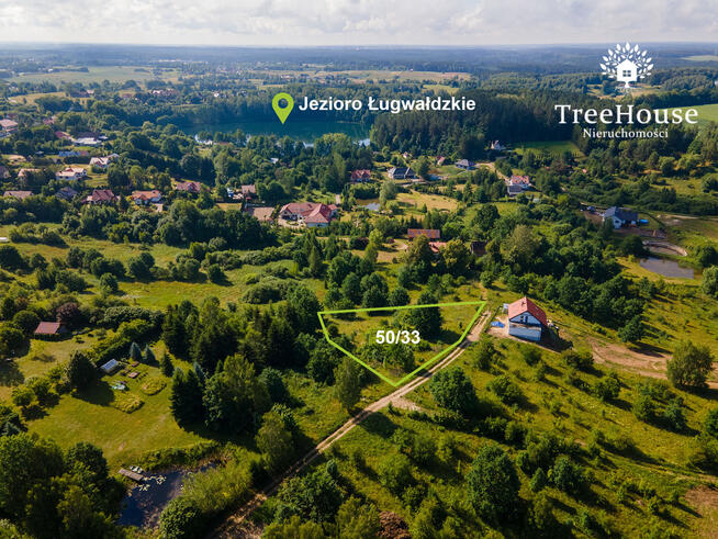 Działka siedliskowa w spokojnej okolicy Ługwałd