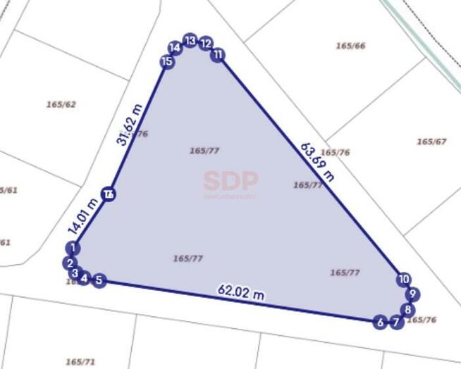 Działka budowlana Kiełczów gm. Długołęka, Polna