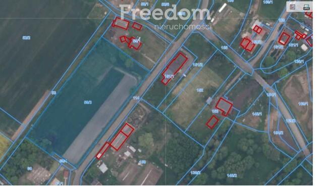 Sprzedam działkę 1,34ha z warunkami zab.na 6 domów