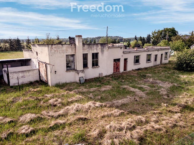 Działka z lokalem na sprzedaż, blisko autostradyA4