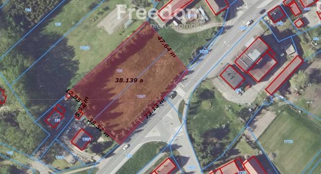 Na sprzedaż działka usługowa, centrum 38 ar
