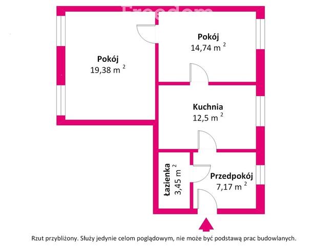 Mieszkanie 2-pokojowe do generalnego remontu