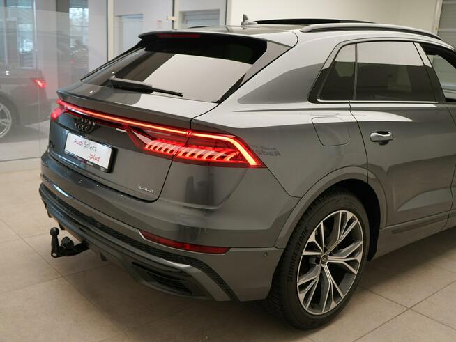 Audi Q8 50TDI Quattro Tiptronic Sline B&O Pneumatyka Panorama Hak ACC