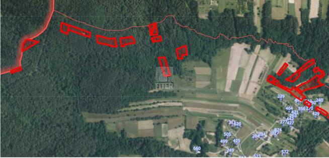 Działka gospodarstwo Rajbrot gm. Lipnica Murowana