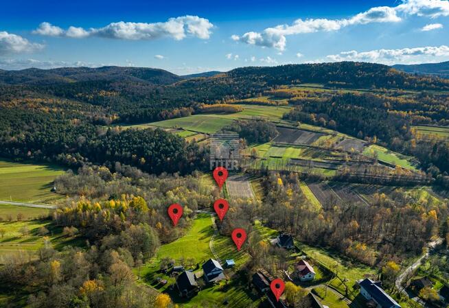 Działka gospodarstwo Rajbrot gm. Lipnica Murowana