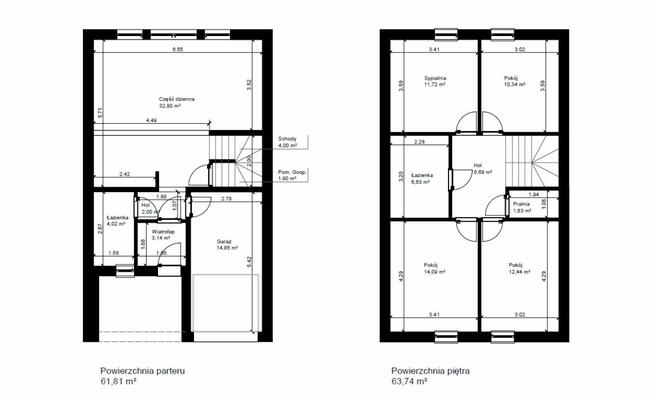 Dom Strzebiń gm. Koszęcin, 1 Maja