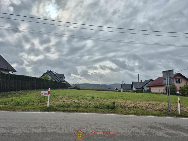 Gdów, Stadniki, działka budowlana 2x12a,media przy granicy.