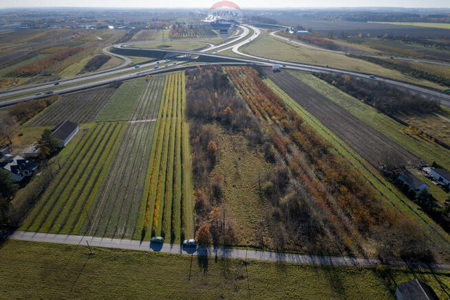 Działka usługowa przy trasie S7 i Alei Krakowskiej