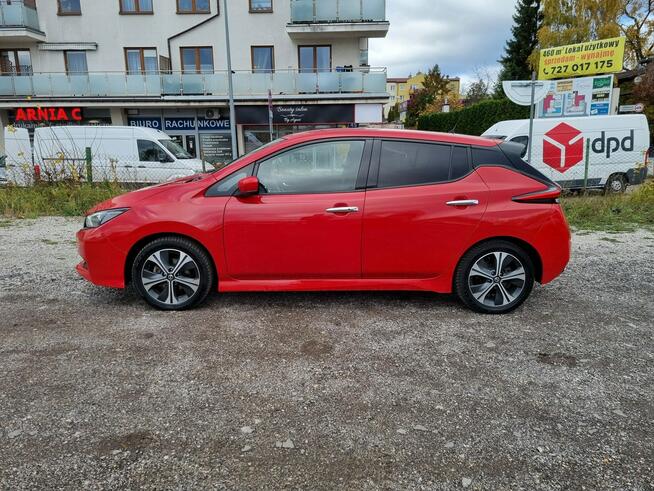 Nissan Leaf N-Connecta Kamera 360° Navi LED Bezwypadkowy Tempomat aktywny SOH87%