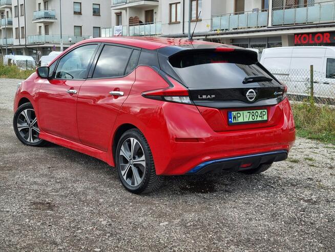 Nissan Leaf N-Connecta Kamera 360° Navi LED Bezwypadkowy Tempomat aktywny SOH87%