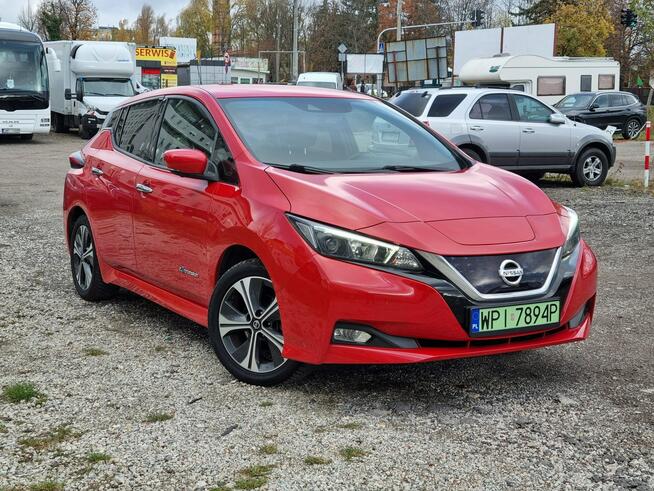 Nissan Leaf N-Connecta Kamera 360° Navi LED Bezwypadkowy Tempomat aktywny SOH87%