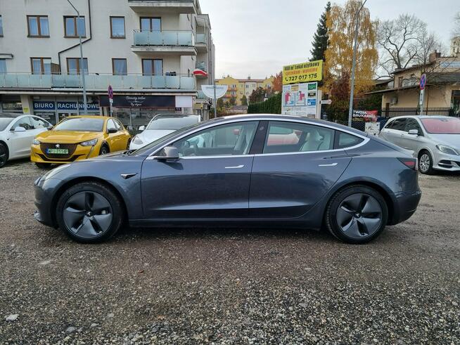 Tesla Model 3 Long Range Zasięg 560km FULL SELF DRIVING Białe wnętrz SOH92% FV23%