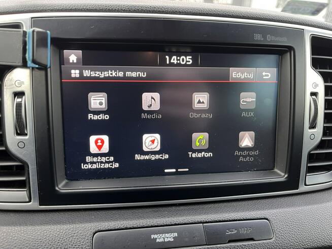 Kia Sportage Automat 1,7D Po 1 właśc. Salon PL Bezwypadek Bogata wers